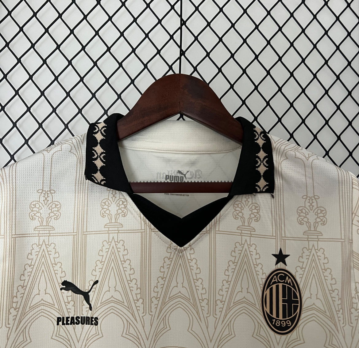 Maillot AC Milan Concept Beige 2023-2024