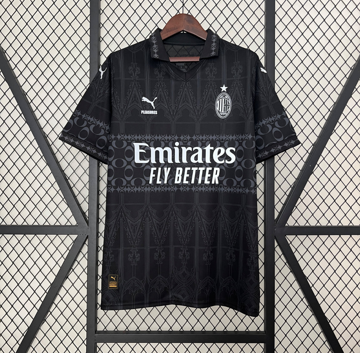 Maillot AC Milan Concept Noir 2023-2024