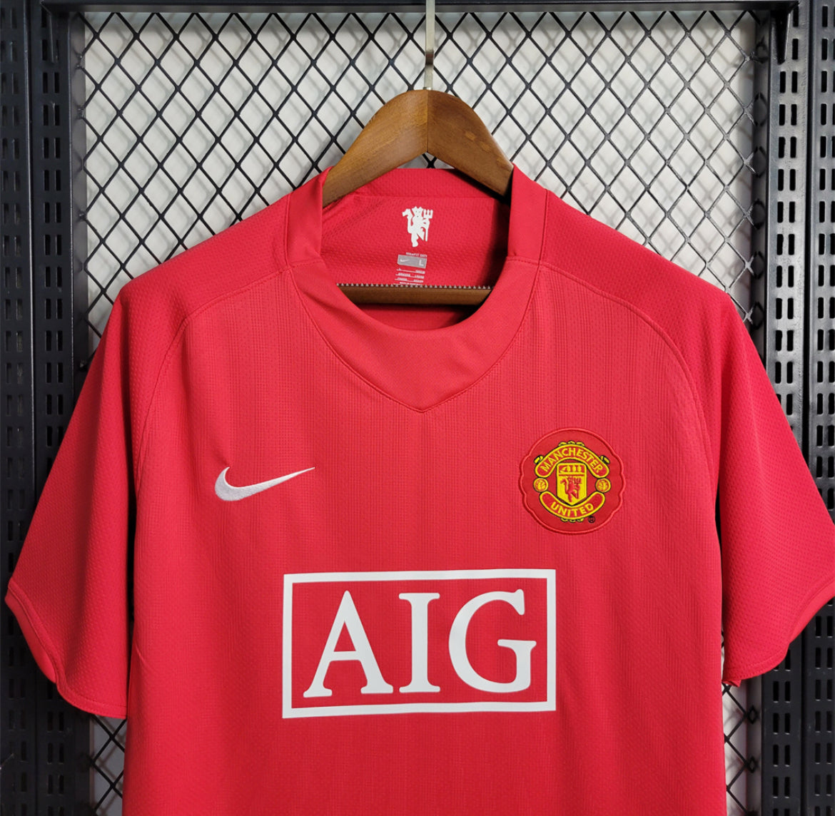 Maillot Rétro Manchester United Domicile 2007-2008