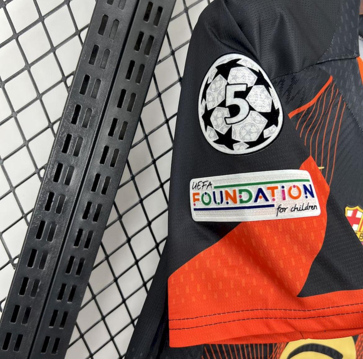 Maillot Concept FC Barcelone Black/Orange 2025-2026