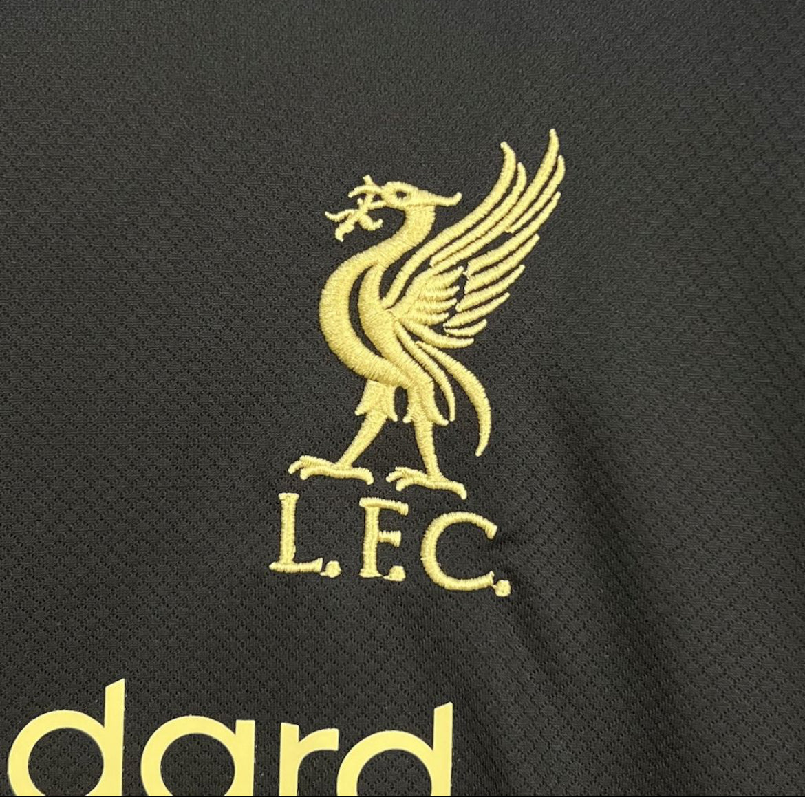 Maillot Concept Liverpool FC Noir/Or 2025-2026