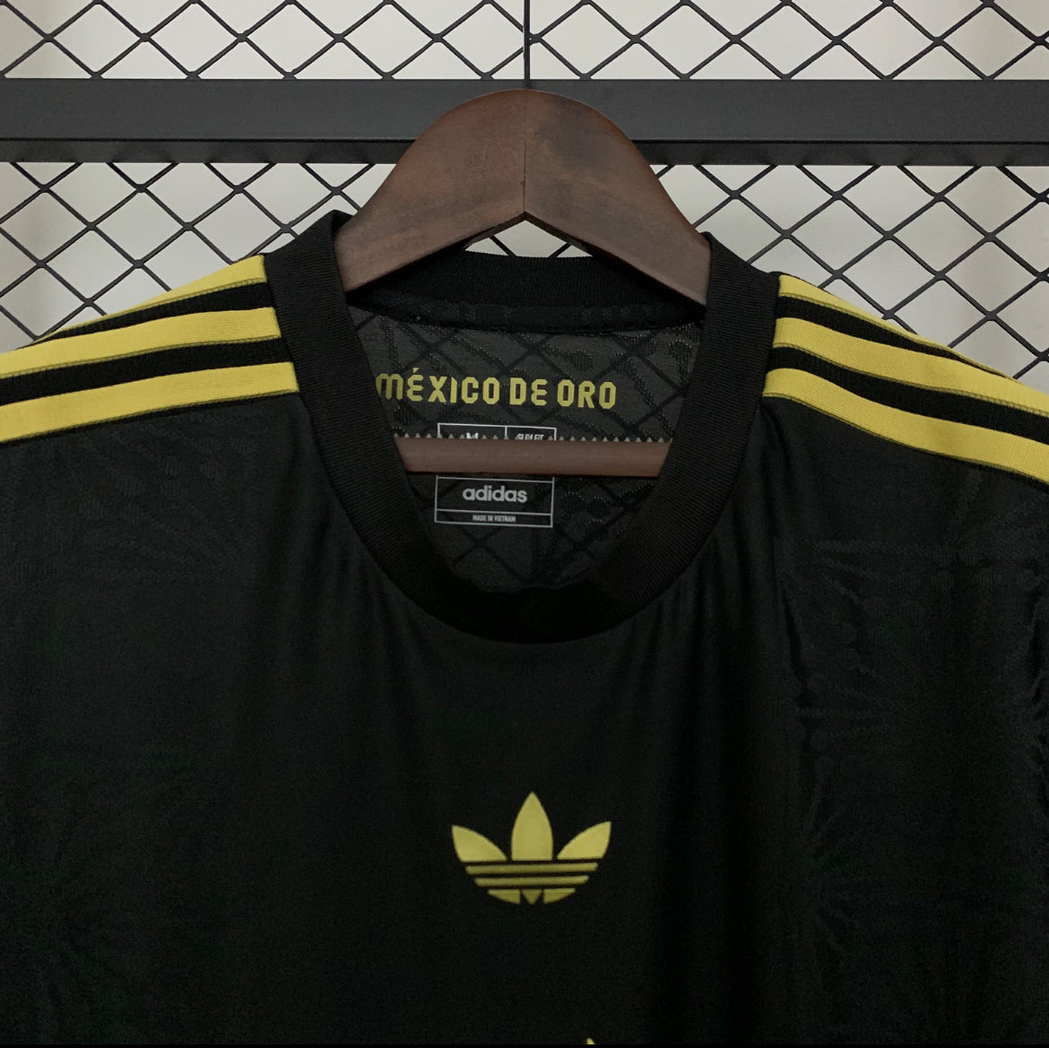Maillot Mexique Gold Concept Black Version