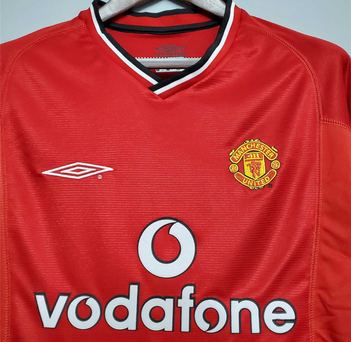 Maillot Rétro Manchester United Domicile 2000-2002