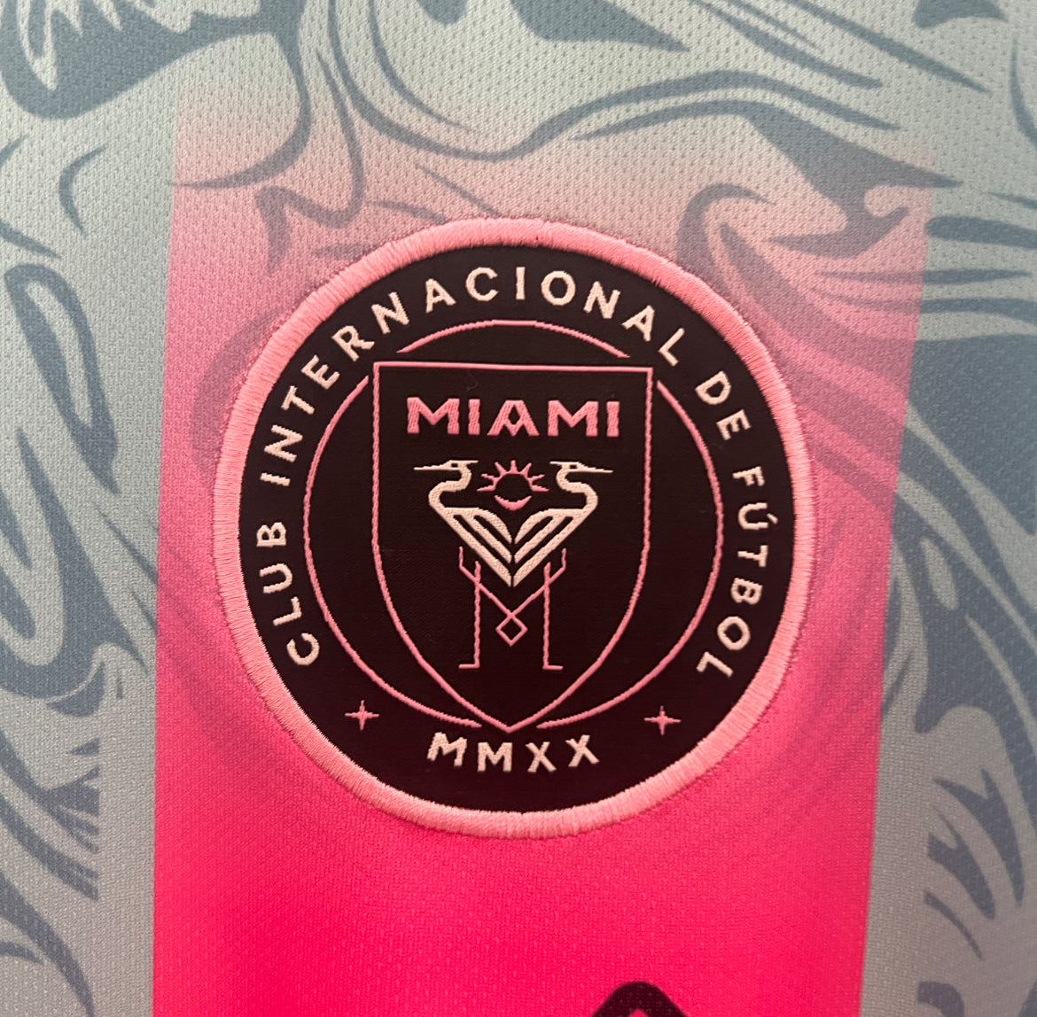 Maillot Inter Miami Concept Rose Bleu 2025