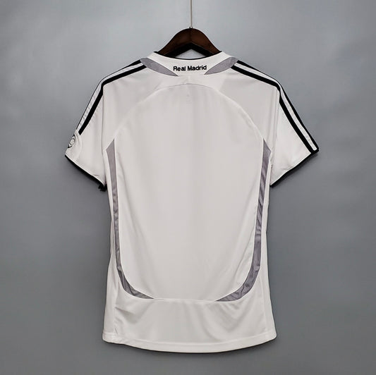 Maillot Rétro Réal Madrid Domicile 2006-2007
