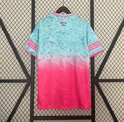 Maillot Inter Miami Concept Rose Bleu 2025