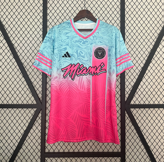 Maillot Inter Miami Concept Rose Bleu 2025