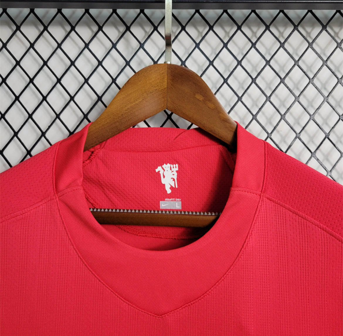 Maillot Rétro Manchester United Domicile 2007-2008