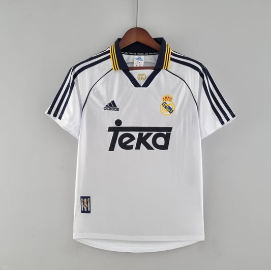 Maillot Rétro Réal Madrid Domicile 2000-2001