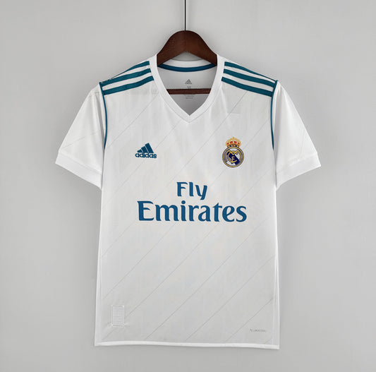 Maillot Rétro Réal Madrid Domicile 2017-2018