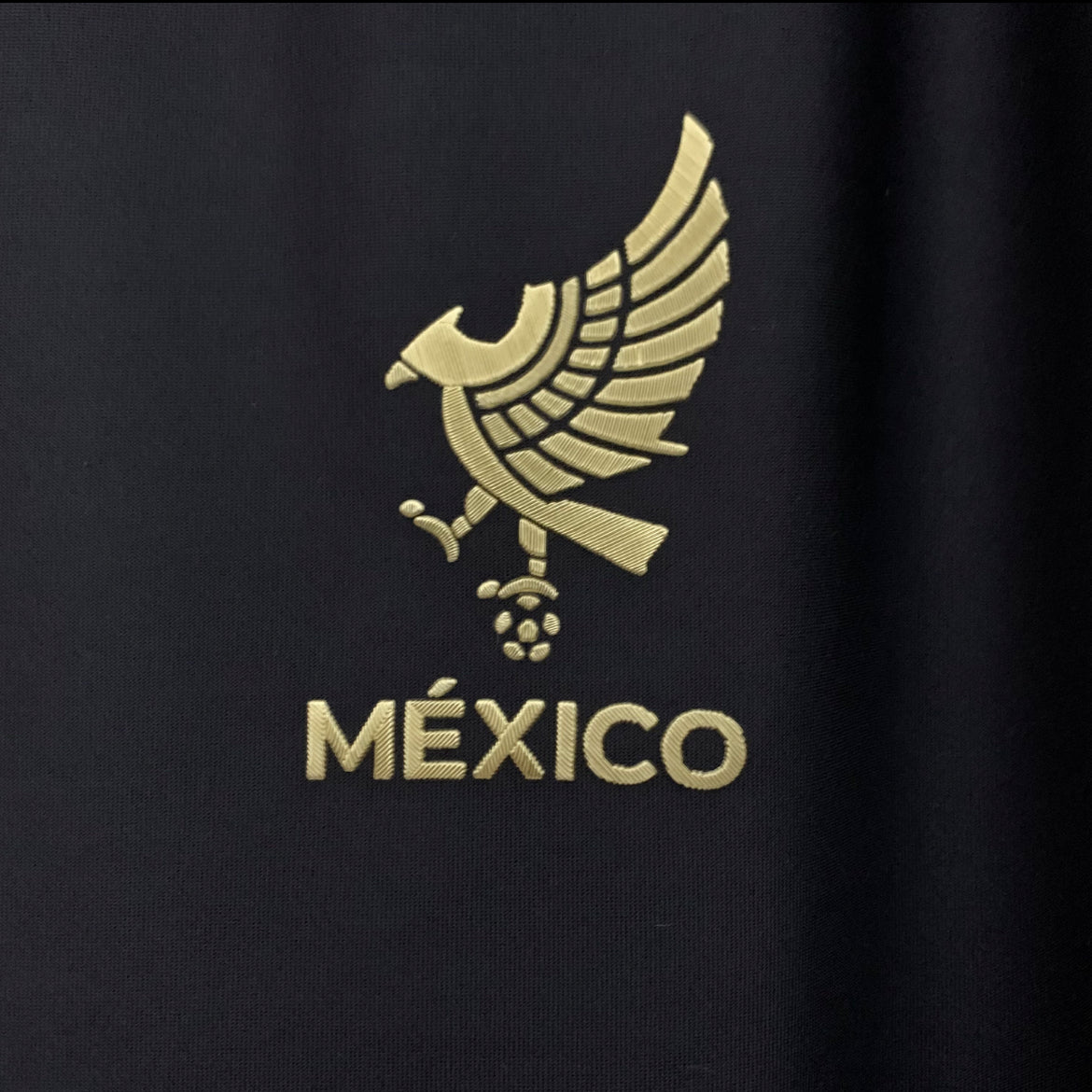 Maillot Mexique Gold Concept Black Version
