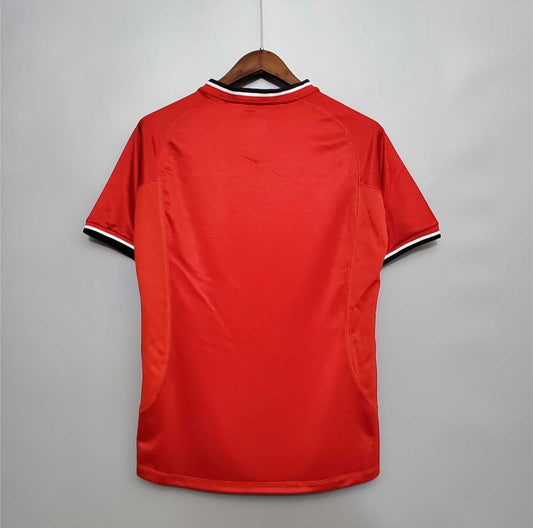 Maillot Rétro Manchester United Domicile 2000-2002