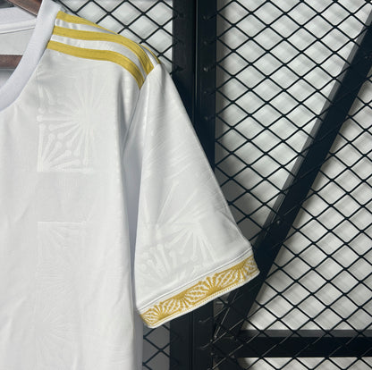 Maillot Mexique Gold Concept White Version 2025