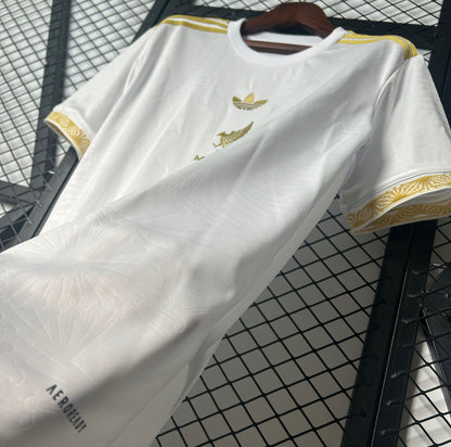 Maillot Mexique Gold Concept White Version 2025