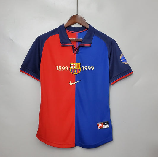 Maillot Rétro FC Barcelone 100eme anniversaire 1899-1999