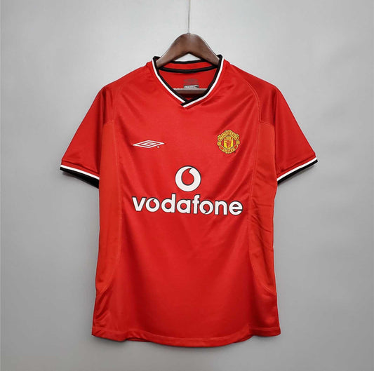 Maillot Rétro Manchester United Domicile 2000-2002